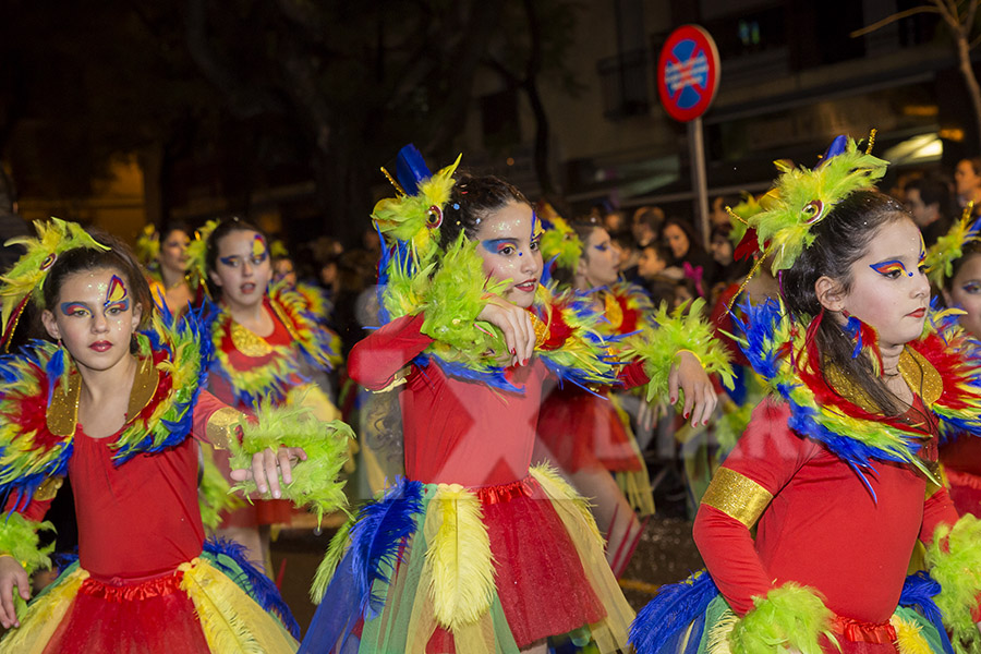 Rua del Carnaval de Les Roquetes del Garraf 2017